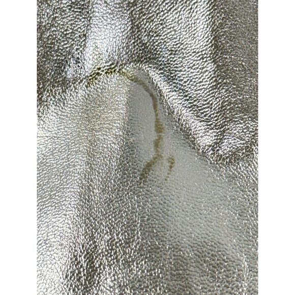 Mare Mare x Anthropologie Metallic Bronze Mini Dress With Flared Hem Sz XXS - Picture 6 of 9